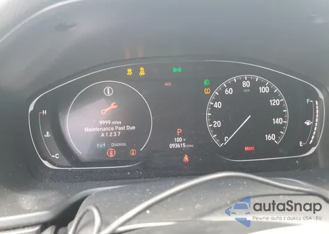 2020 Honda Accord Sport z USA, uszkodzony, nr VIN 1HGCV1F37LA153559